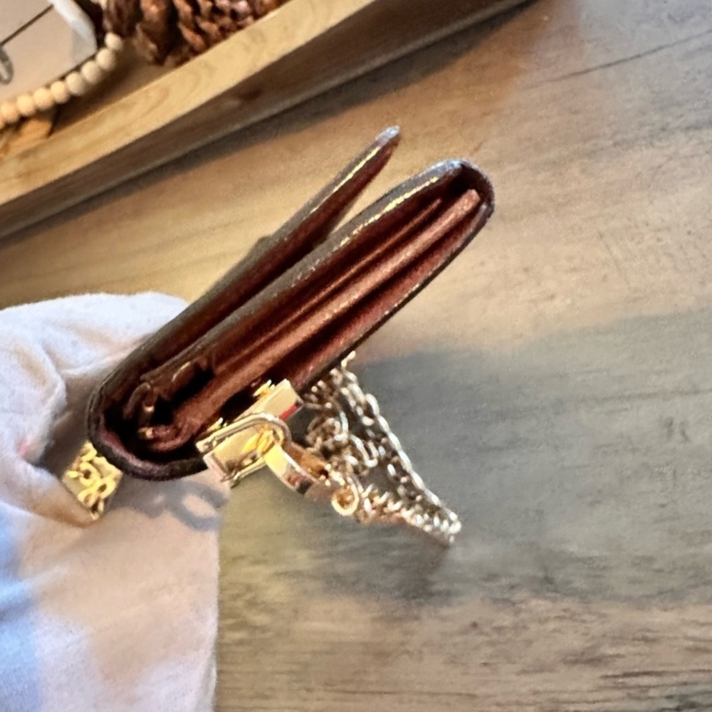 Louis Vuitton Brown Monogram Vintage Chain Bag - Picture 3 of 14